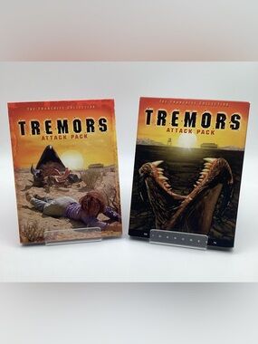 Tremors Attack Pack DVD Set - Desert Orange Cover
